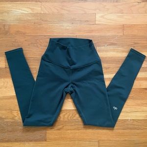 High Waist Airbrush Legging w/ free shopper tote